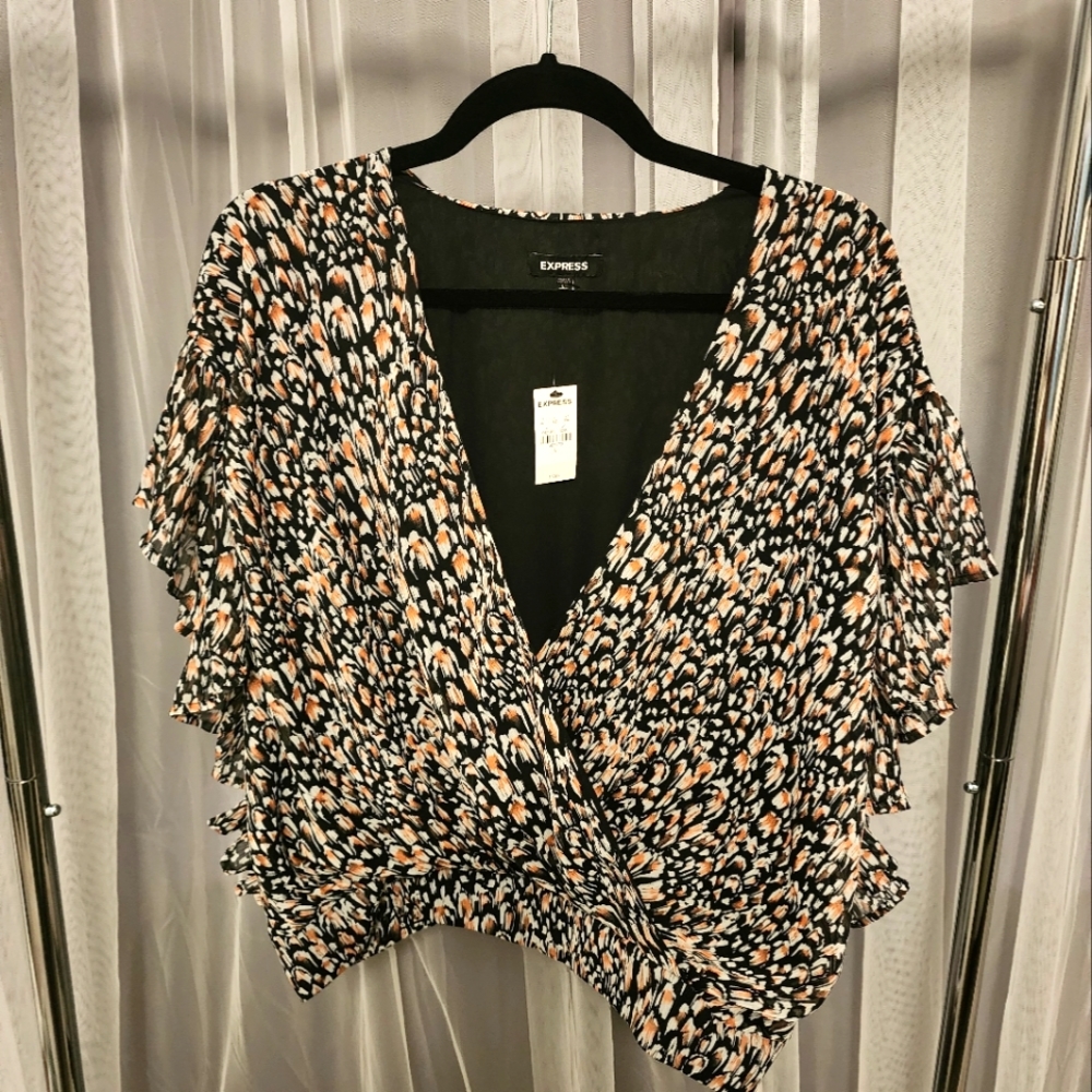 Express women's top size L